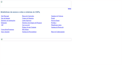 Desktop Screenshot of estatistica.cnpq.br